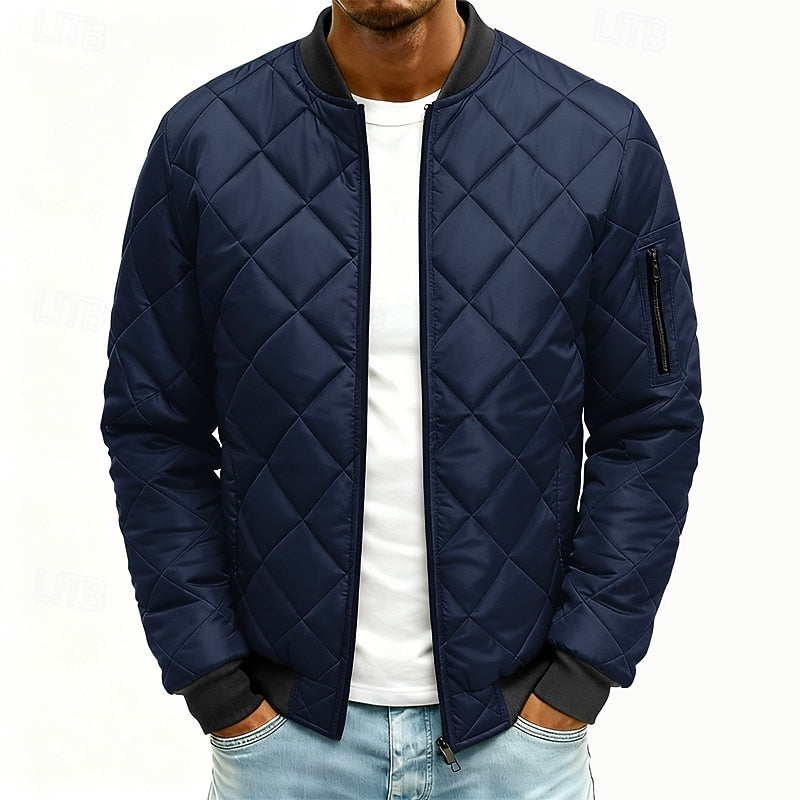Lightweight Quilted Jacket for Men | Cosy Winter Style