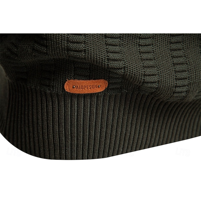 Half Zip Sweater for Men | Insulated Cosy Winter Style