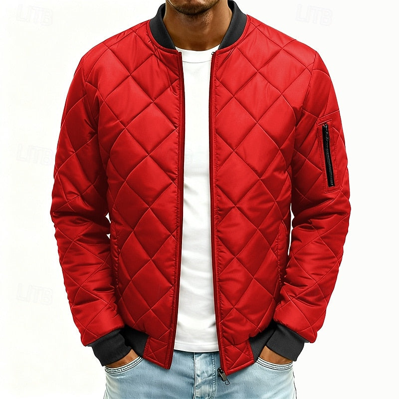 Lightweight Quilted Jacket for Men | Cosy Winter Style