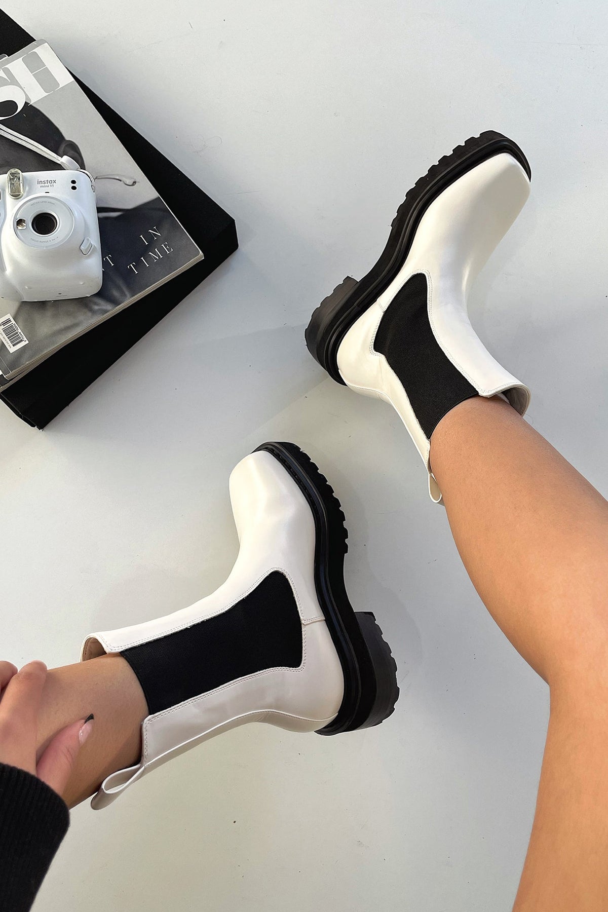 Platform Ankle Boots for Women | Side Zip Pull On Warm Winter Style
