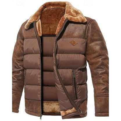 Insulated Puffer Jacket for Men | Cosy Winter Style