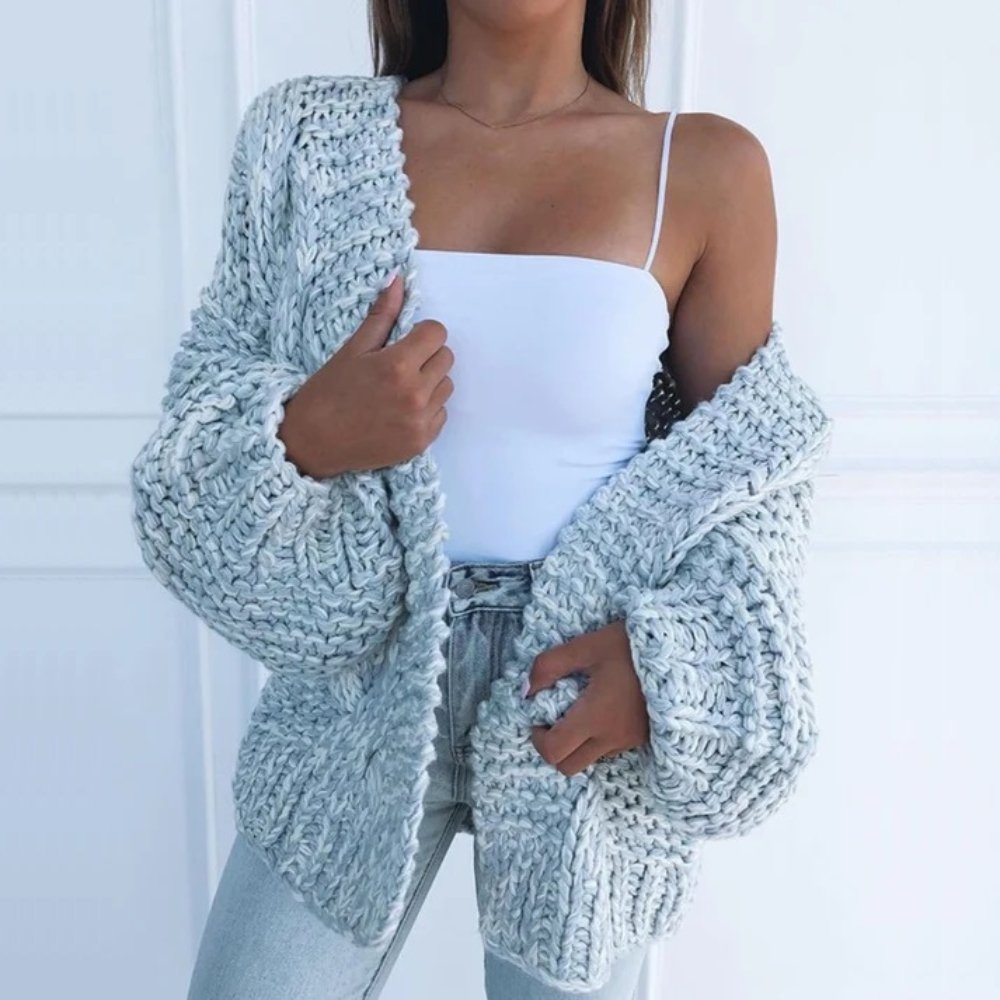 Oversized Cardigan for Women | Chunky Cold Weather Ready
