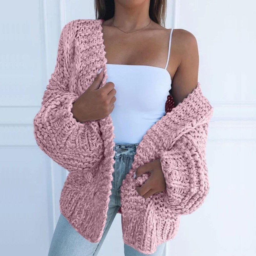 Oversized Cardigan for Women | Chunky Cold Weather Ready