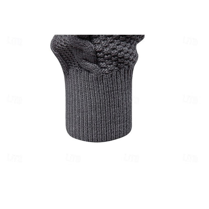 Insulated Cardigan for Men | Side Zip Funnel Neck Cosy Winter Style