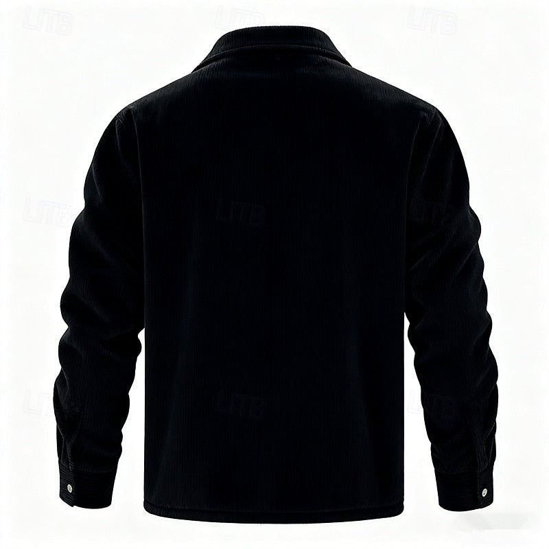 Fleece Lined Winter Jacket for Women | Ribbed Insulated Cold Weather Ready