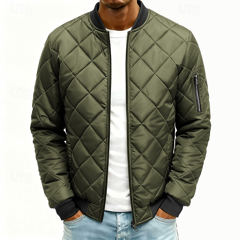 Lightweight Quilted Jacket for Men | Cosy Winter Style