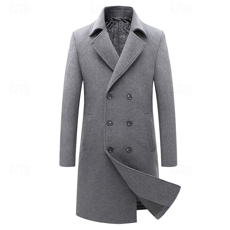 Double Breasted Winter Coat for Women | Autumn Layering
