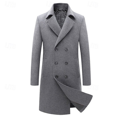Double Breasted Winter Coat for Women | Autumn Layering