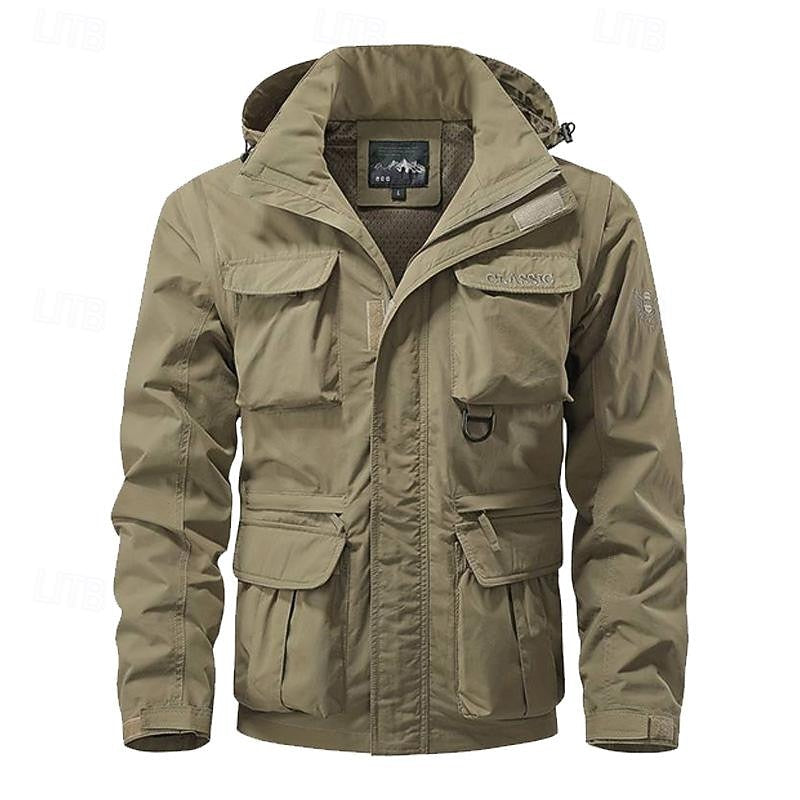 Hooded Winter Jacket for Men | Windproof Cold Weather Ready