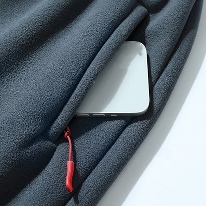 Oversized Joggers for Men | Side Zip Drawstring Cosy Winter Style