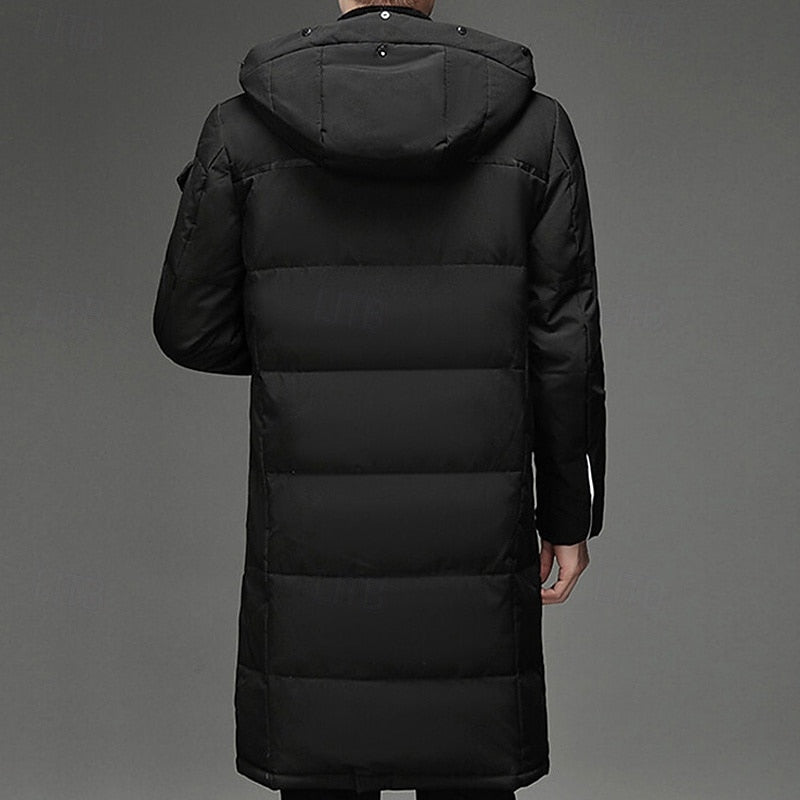 Hooded Puffer Jacket for Men | Insulated Cold Weather Ready
