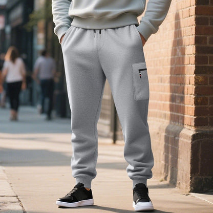 Oversized Joggers for Men | Drawstring Ribbed Autumn Layering