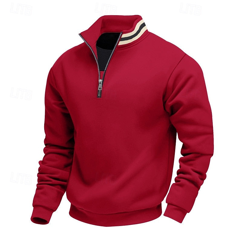 Half Zip Sweater for Men | Cosy Winter Style