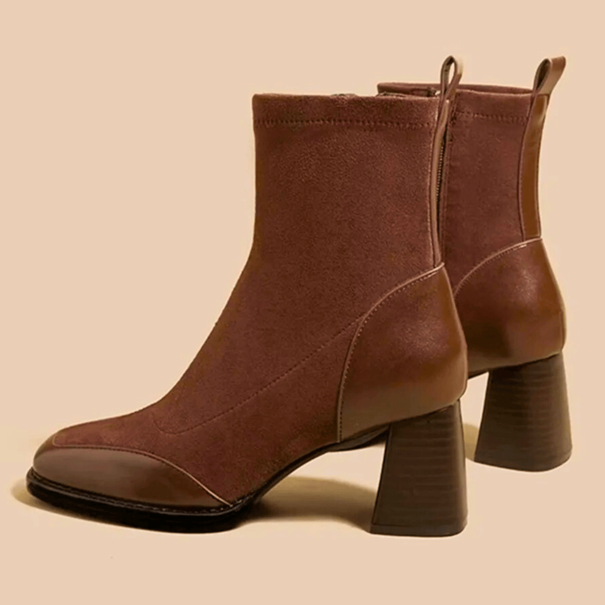 Block Heel Ankle Boots for Women | Side Zip Round Toe Fall & Winter 2026