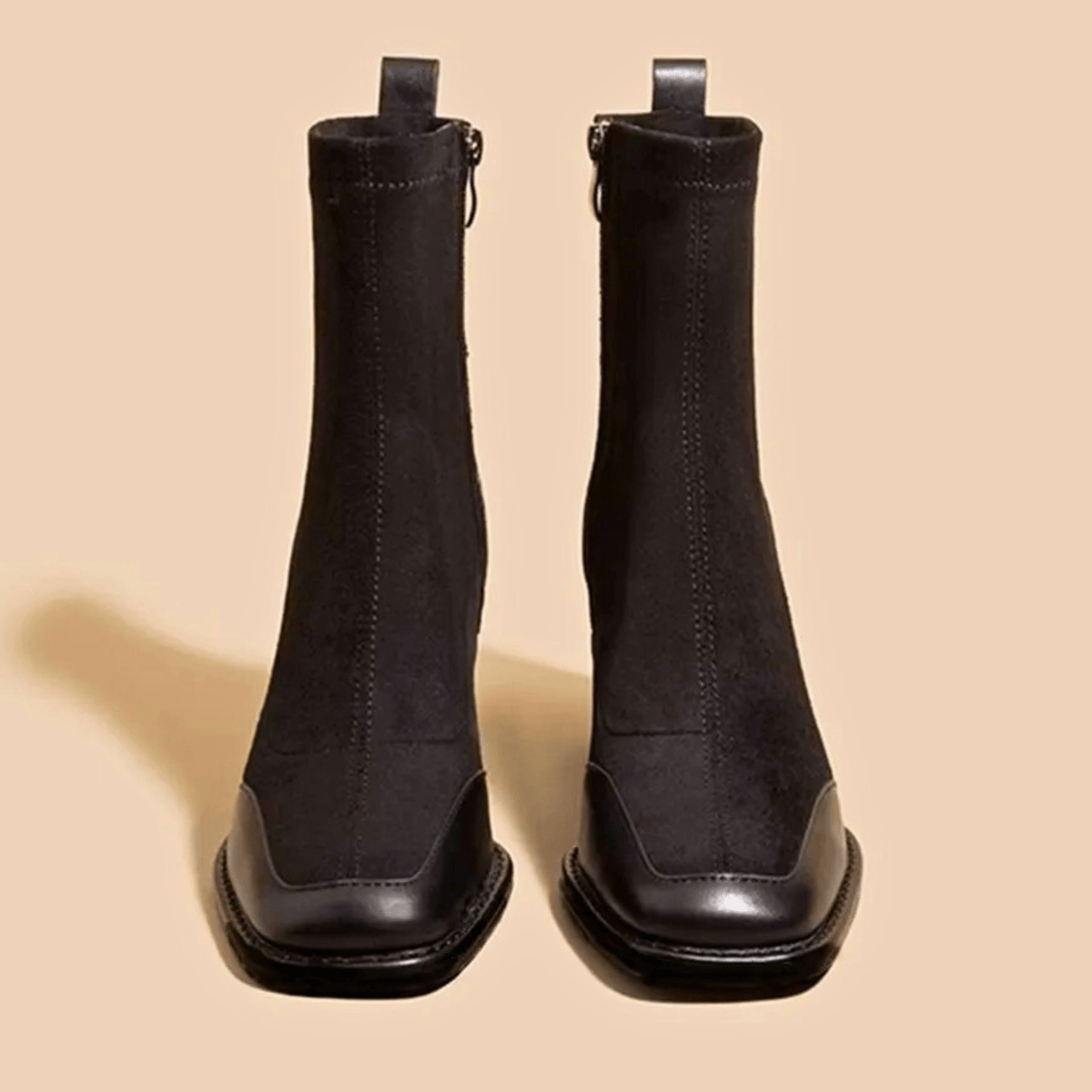 Block Heel Ankle Boots for Women | Side Zip Round Toe Fall & Winter 2026