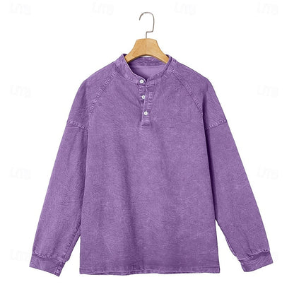 Oversized Shirt for Women | Button Front Autumn Layering
