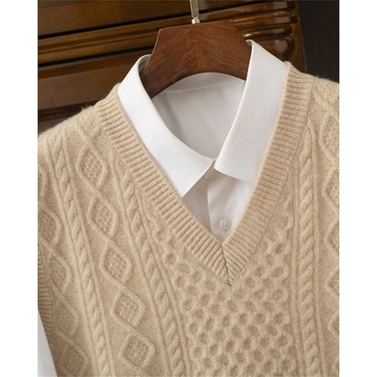 Warm Puffer Vest for Men | V Neck Fall & Winter 2026