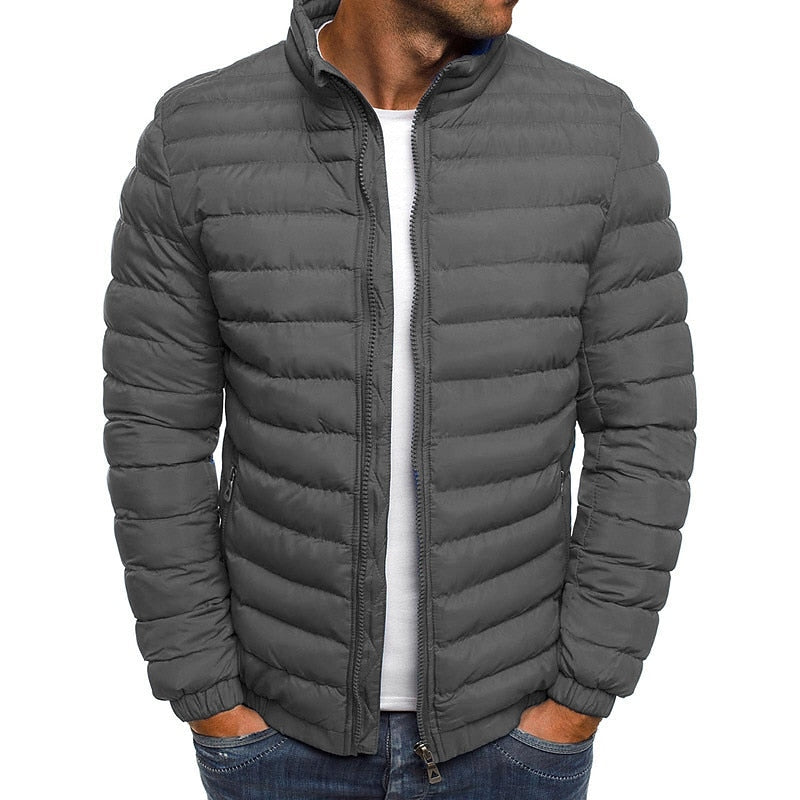 Quilted Puffer Jacket for Women | Funnel Neck Insulated Autumn Layering