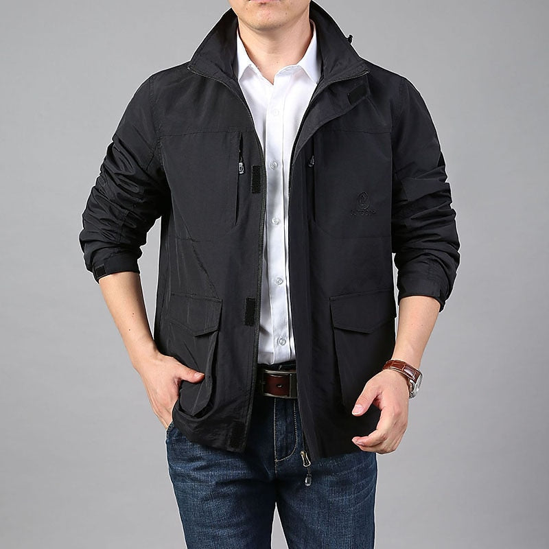 Hooded Winter Jacket for Women | Funnel Neck Lightweight Autumn Layering