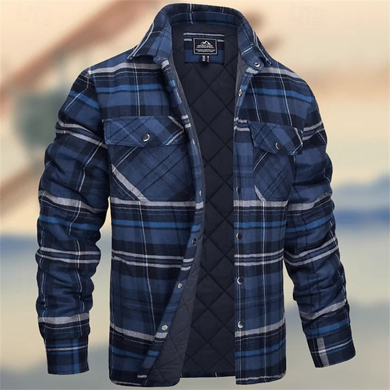 Lightweight Quilted Jacket for Women | Button Front Cosy Winter Style