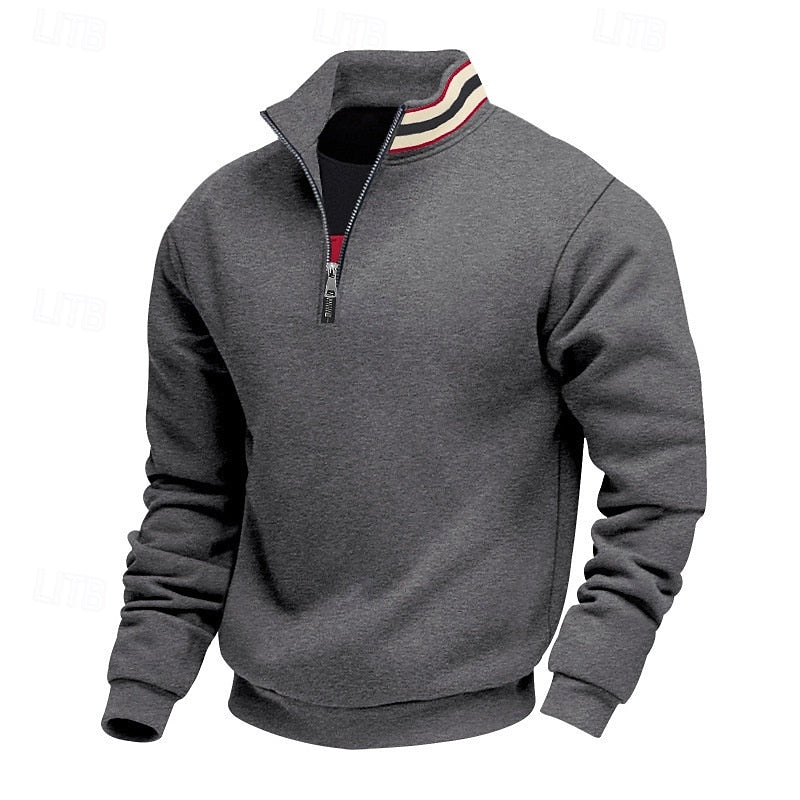 Half Zip Sweater for Men | Cosy Winter Style