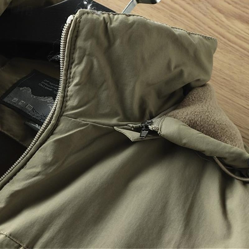 Hooded Winter Jacket for Men | Cold Weather Ready