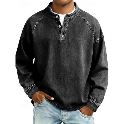 Oversized Shirt for Women | Button Front Autumn Layering