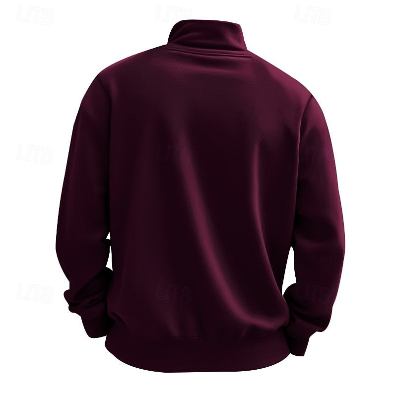 Half Zip Sweatshirt for Men | Cold Weather Ready