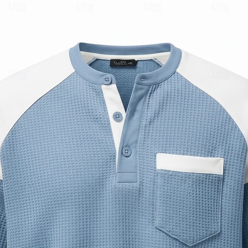 Cosy Shirt for Men | Button Front Autumn Layering