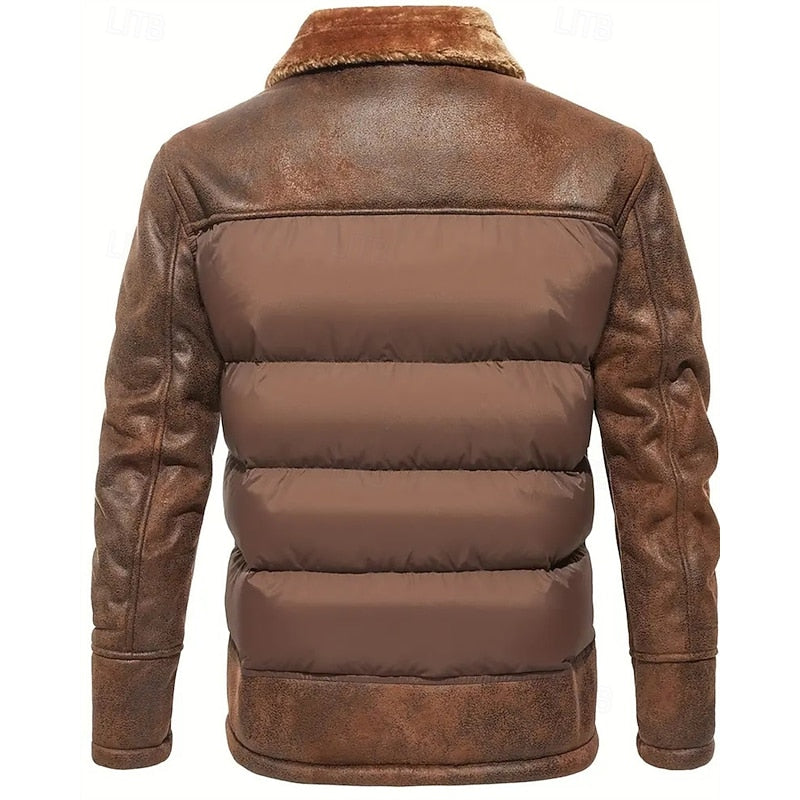 Insulated Puffer Jacket for Men | Cosy Winter Style