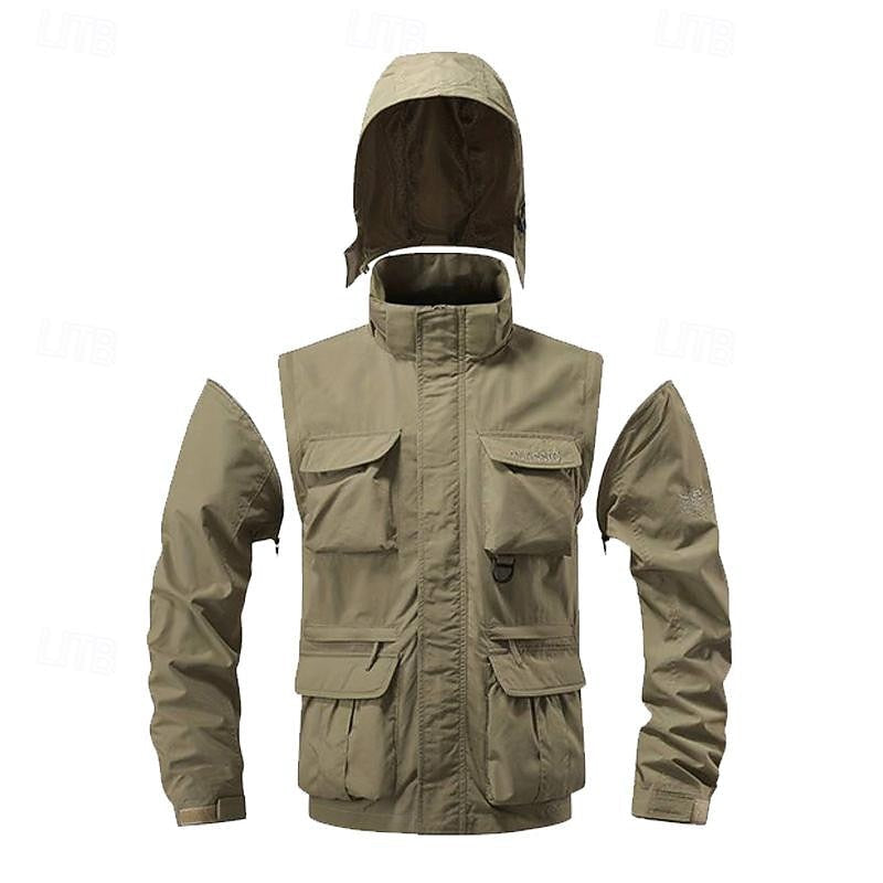 Hooded Winter Jacket for Men | Windproof Cold Weather Ready