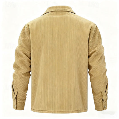 Fleece Lined Winter Jacket for Women | Ribbed Insulated Cold Weather Ready