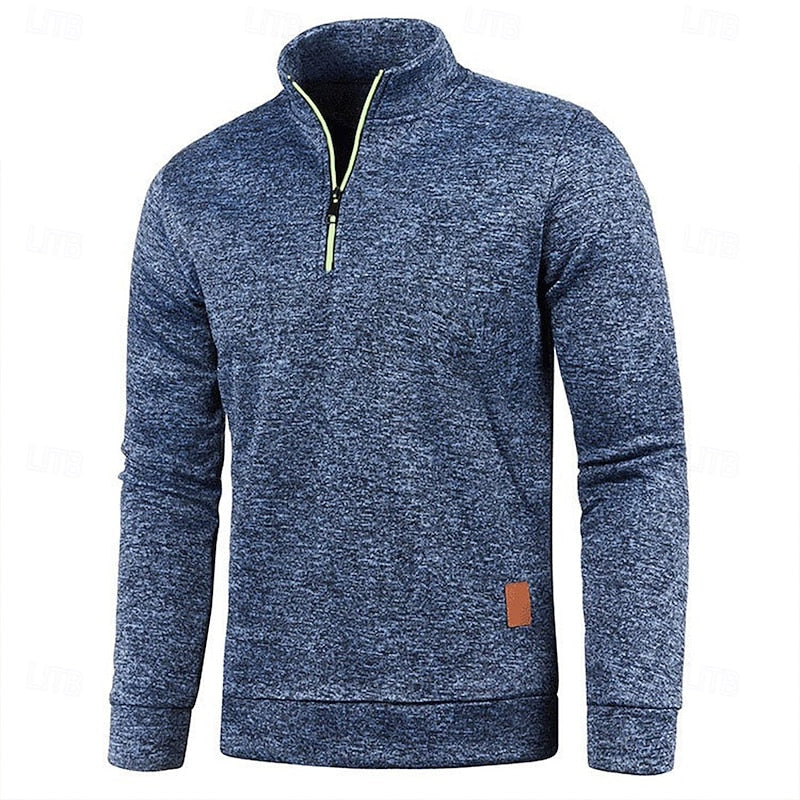 Everyday Shirt for Men | Half Zip Cosy Winter Style