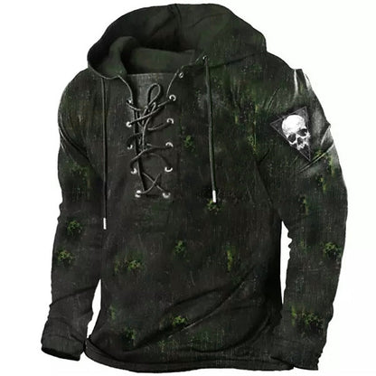 Oversized Hoodie for Men | Lace Up Hooded Cosy Winter Style