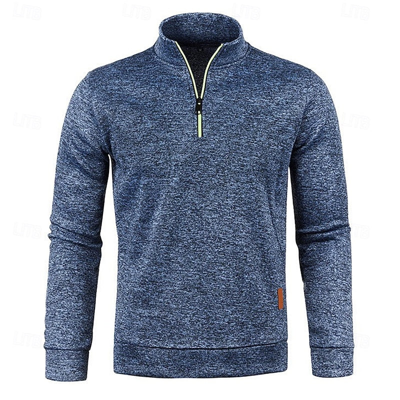 Everyday Shirt for Men | Half Zip Cosy Winter Style