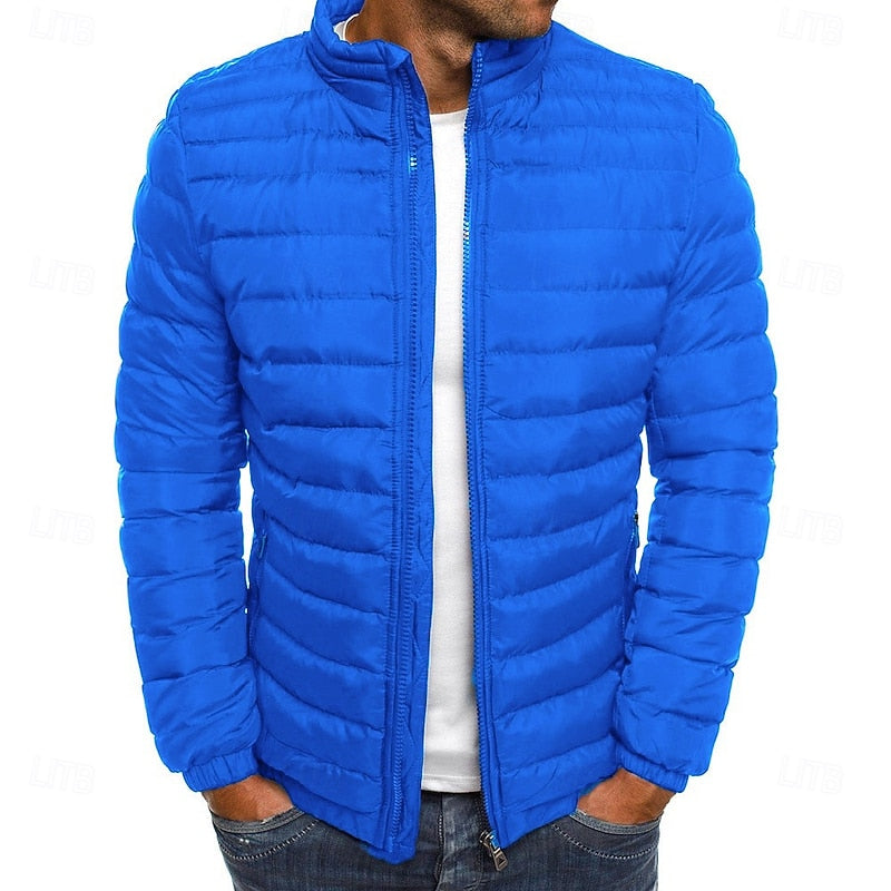 Quilted Puffer Jacket for Women | Funnel Neck Insulated Autumn Layering