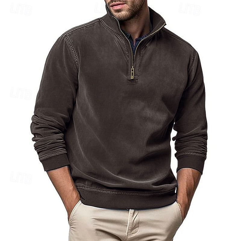 Half Zip Sweatshirt for Women | Funnel Neck Fall & Winter 2026