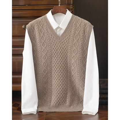 Warm Puffer Vest for Men | V Neck Fall & Winter 2026