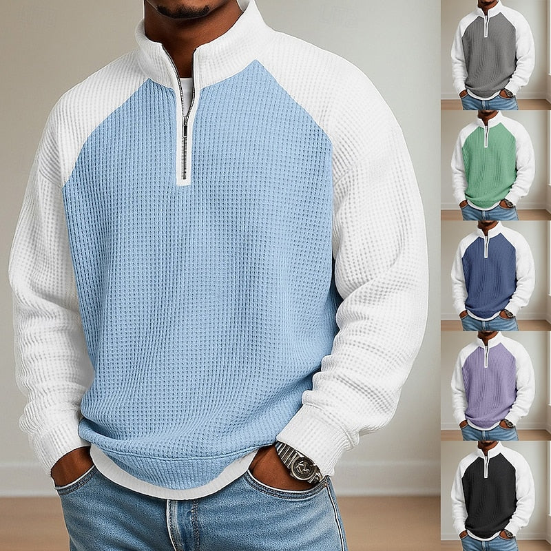 Half Zip Sweater for Women | Funnel Neck Cosy Winter Style