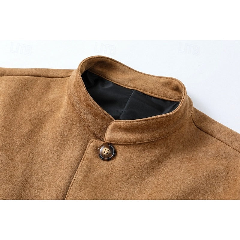 Everyday Winter Jacket for Women | Button Front Funnel Neck Autumn Layering