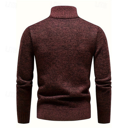 Half Zip Sweater for Men | Funnel Neck Insulated Fall & Winter 2026