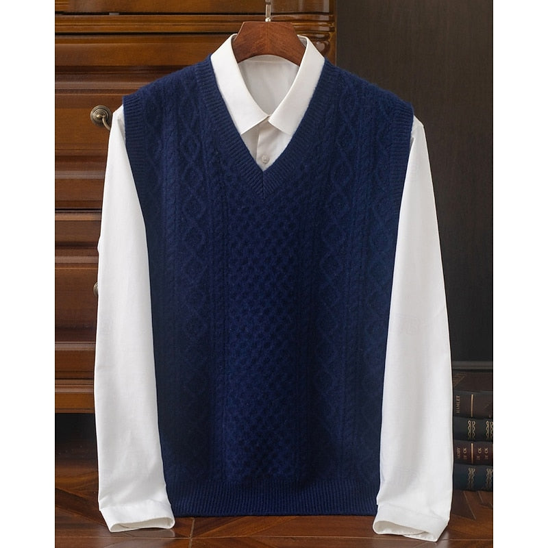 Warm Puffer Vest for Men | V Neck Fall & Winter 2026