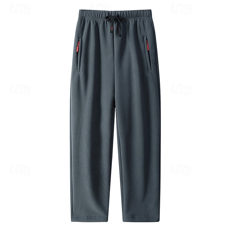 Oversized Joggers for Men | Side Zip Drawstring Cosy Winter Style