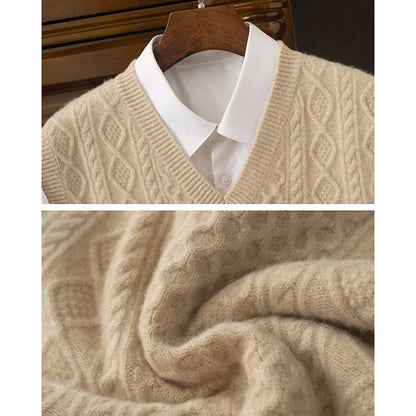 Warm Puffer Vest for Men | V Neck Fall & Winter 2026