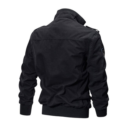 Insulated Winter Jacket for Men | Ribbed Full Zip Autumn Layering