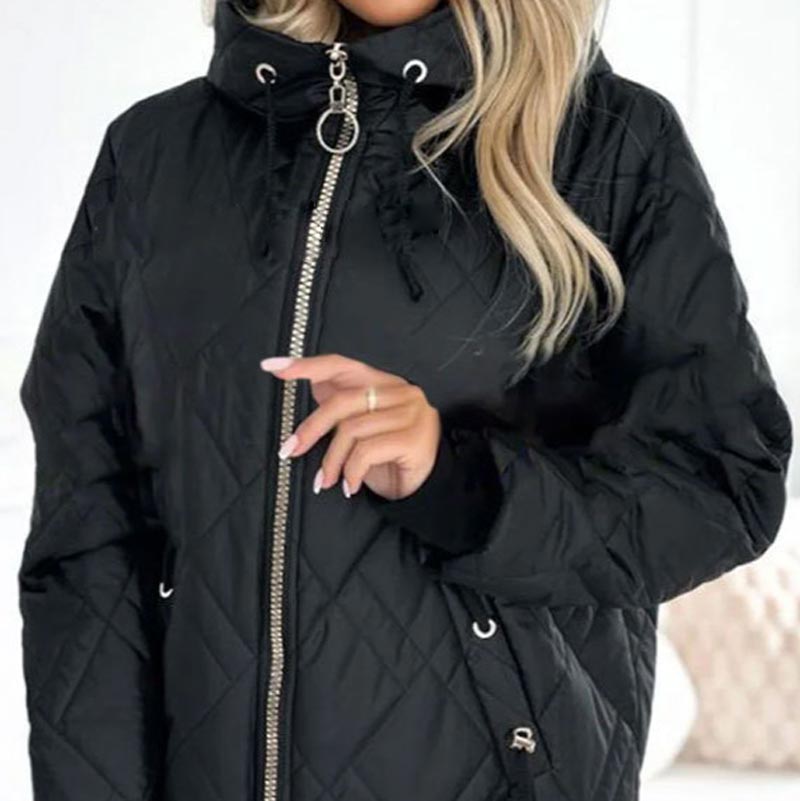 Hooded Winter Jacket for Women | Insulated Lightweight Cold Weather Ready