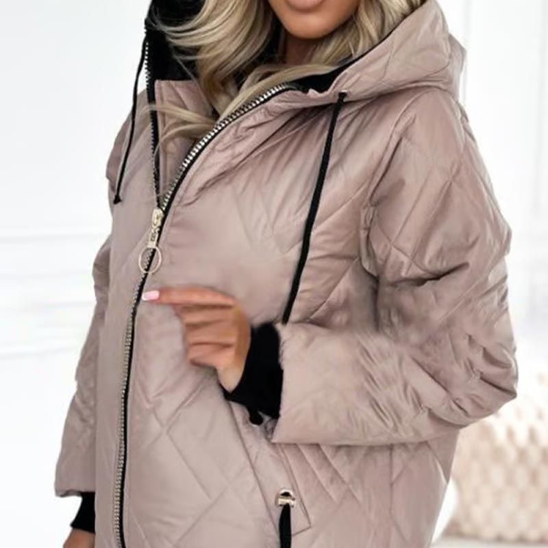 Hooded Winter Jacket for Women | Insulated Lightweight Cold Weather Ready