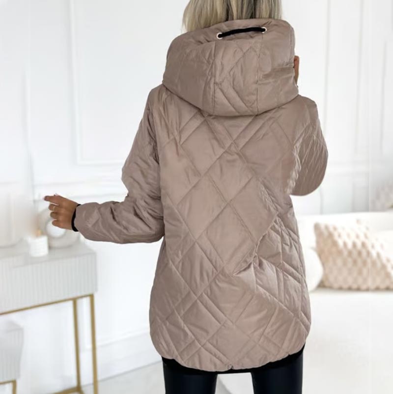 Hooded Winter Jacket for Women | Insulated Lightweight Cold Weather Ready