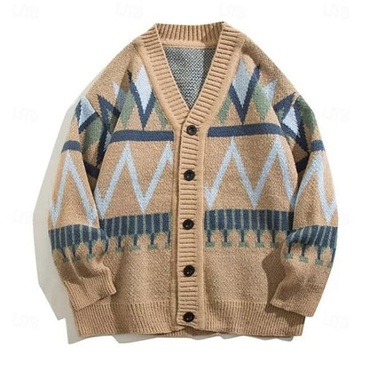 Button Front Cardigan for Men | V Neck Fall & Winter 2026
