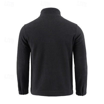 Cosy Winter Jacket for Men | Funnel Neck Full Zip Autumn Layering